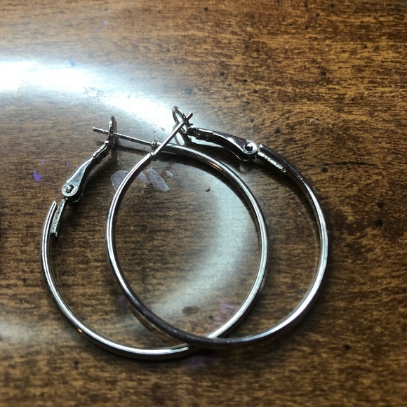 Silver Hoops Trio - Picture 2 of 4